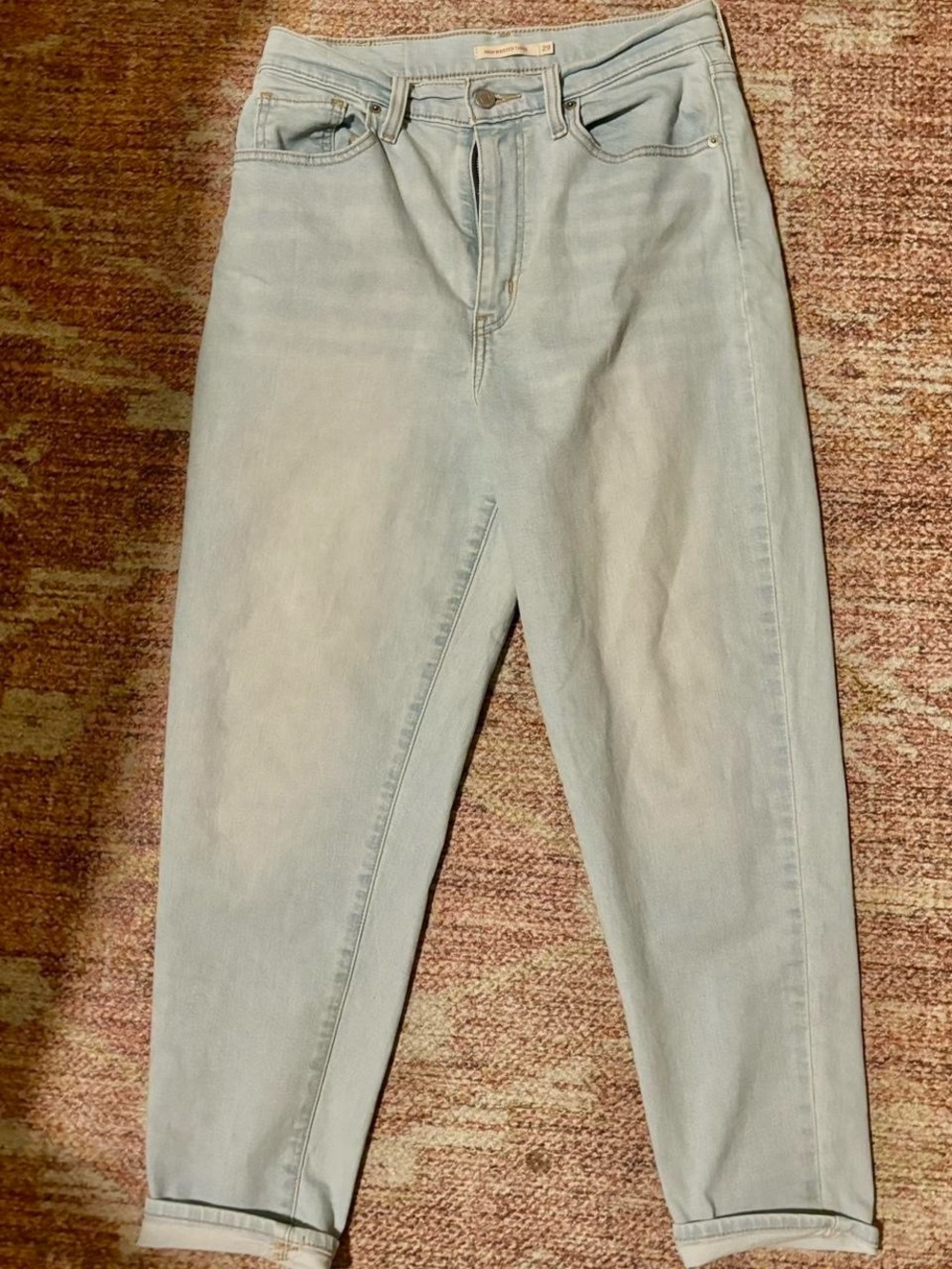 Levi's Light Blue High-Rise Women's Jeans